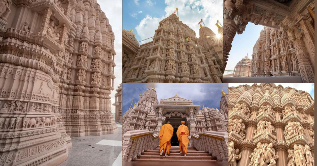 अबू धाबी का पहला हिन्दू मंदिर इतना खूबसूरत 